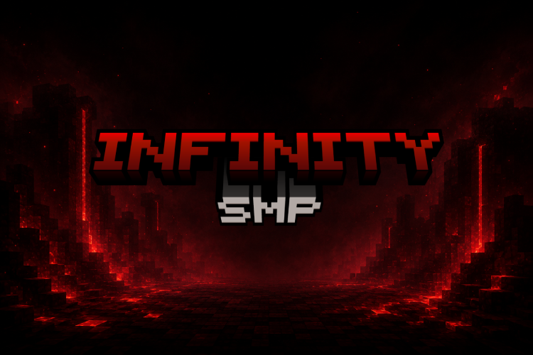 Infinity SMP Minecraft server logo